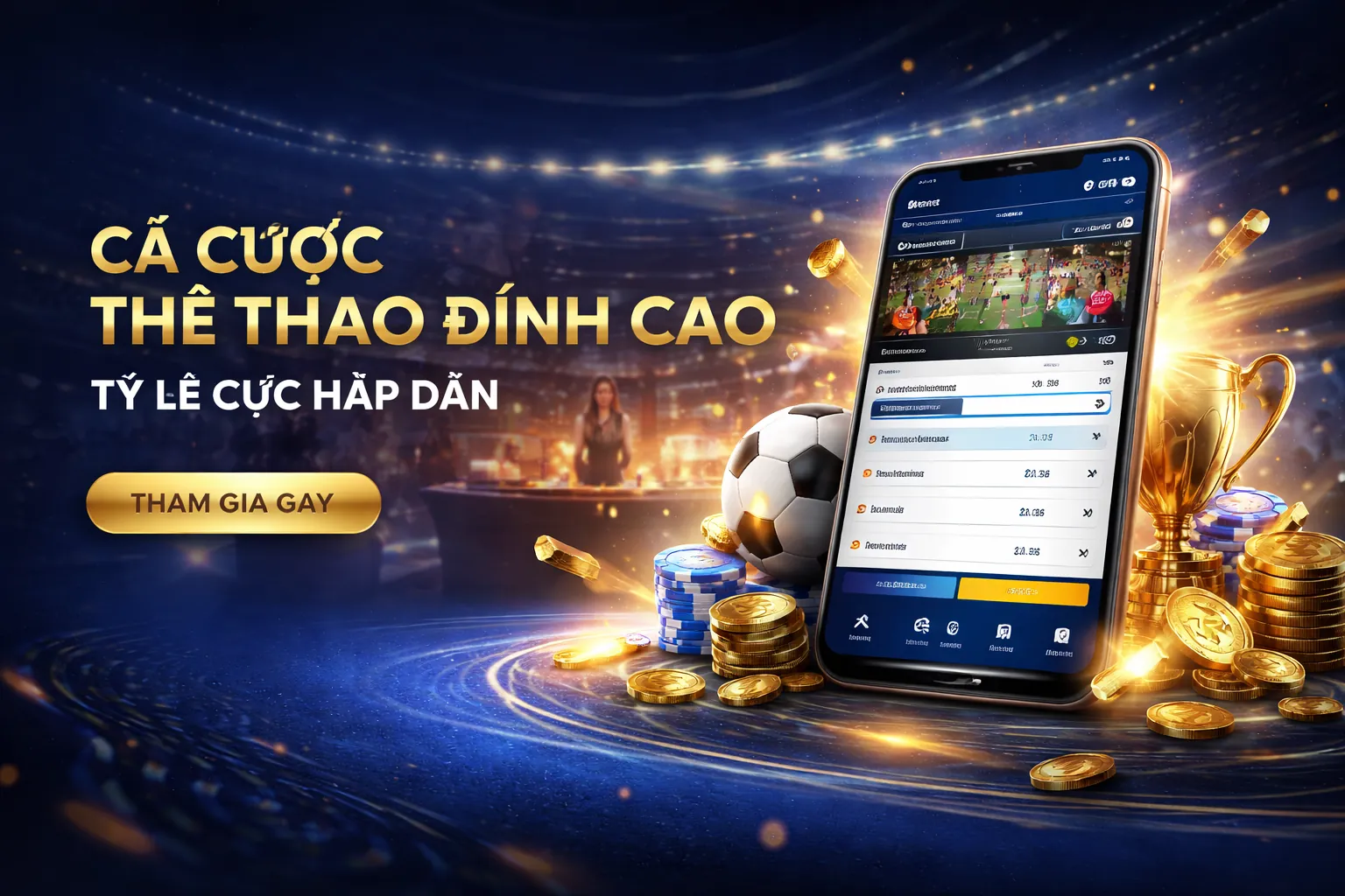 Hình ảnh nền cá cược trực tuyến acb